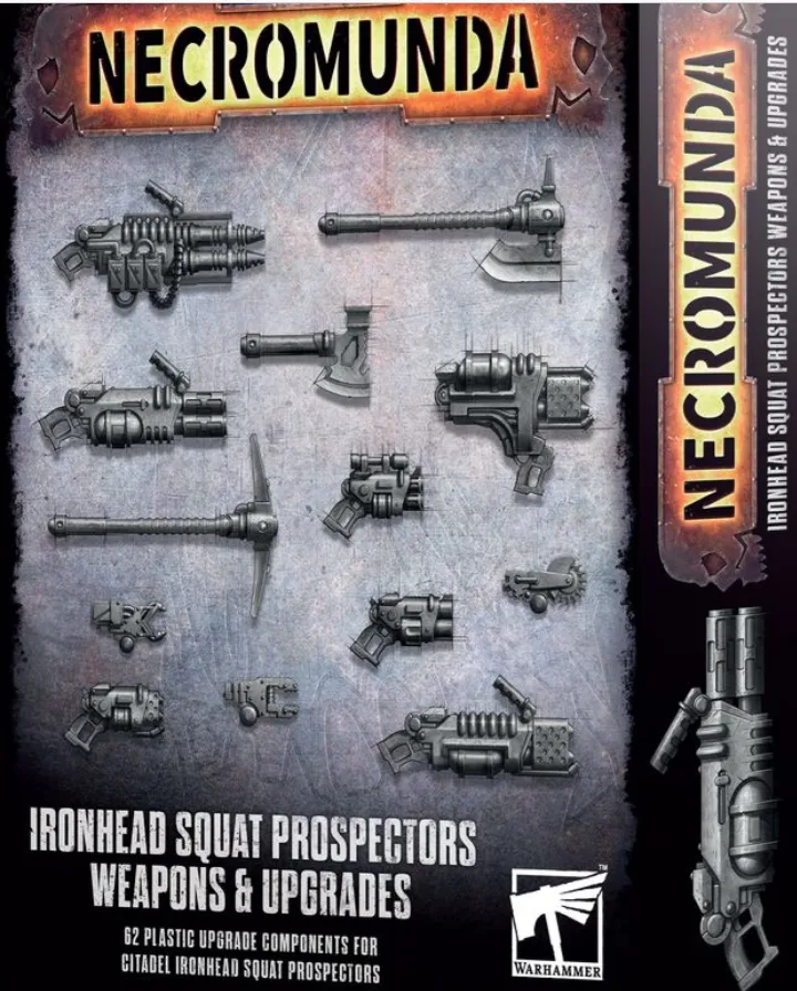 (image for) Ironhead Squat Prospectors Weapons and Upgrades